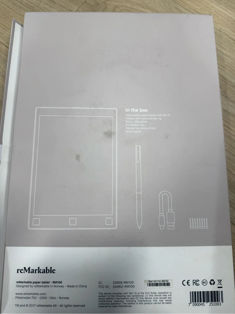 remarkable 1 digital paper tablet
